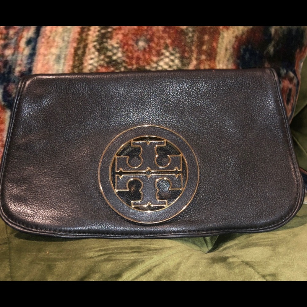 Tory Burch Leather Clutch